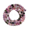 Natural Colorful Tourmaline Beads Strands G-C181-B04-03-3