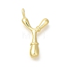 Rack Plating Brass Pendants KK-I722-08G-Y-1