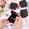 Plastic & PU Leather Jewelry Cufflink Boxes CON-WH0117-14A-3