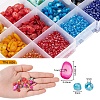 DIY Glass & Shell Beads Bracelet Making Kit DIY-YW0004-42-2