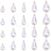 ABS Plastic Pearl Pendants FIND-BM0001-56A-7