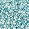 Picasso Glass Seed Beads SEED-Q041-02B-3