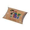 Christmas Theme Cardboard Candy Pillow Boxes CON-G017-02G-1