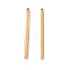 Ion Plating(IP) 304 Stainless Steel Pendants X-STAS-G336-03D-G-1