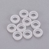 Comfort Plastic Pads for French Clip Earrings KY-E008-01-2
