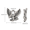 Tibetan Style Alloy Pendants TIBEP-20305-AS-NR-2