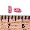 2-Hole Baking Paint Glass Seed Beads SEED-S023-17A-13-3