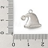 Brass Micro Pave Cubic Zirconia Charms KK-H521-02B-P-3