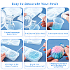 Foldable Makeup Mirror Silicone Resin Molds DIY-CA0001-31-4