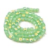 Baking Painted Glass Beads Strands DGLA-D001-05H-2