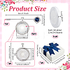 Zinc Alloy Rhinestone Lapel Pin Backs Making Kits JEWB-NB0001-31A-2