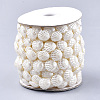 ABS Plastic Imitation Pearl Beaded Trim Garland Strand AJEW-S073-13-2