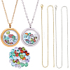 DIY Pendant Necklaces DIY-ME0003-02-1