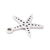 Non-Tarnish 201 Stainless Steel Charms STAS-D176-03P-3