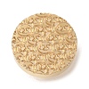 Golden Plated Round Shaped Wax Seal Brass Stamp Head STAM-K001-07G-07-1