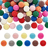 110Pcs 11 Colors ABS Plastic Imitation Pearl Beads KY-AR0001-21-1