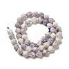 Natural Purple Turquoise Beads Strands G-K382-A09-02-3
