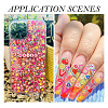30G 6 Colors Handmade Polymer Clay Sprinkles Mix CLAY-TA0001-17-9