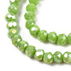 Electroplate Glass Beads Strands LS-EGLA-A044-P6mm-B30-3