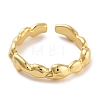 Rack Plating Brass Open Cuff Rings for Women RJEW-Z059-20G-2