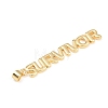 Brass Pendants KK-C162-054A-04G-2