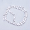 Glass Beads Strands X-GC890Y-3-2