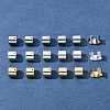 30Pcs 3 Colors 304 Stainless Steel Ear Cuff Findings STAS-FS0001-60-9