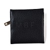 Imitation Leather Jewelry Storage Zipper Bags ABAG-G016-01A-05-2