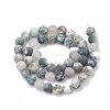 Natural Tree Agate Beads Strands G-T106-039-3