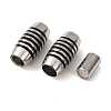 304 Stainless Steel Enamel Magnetic Clasps SA-CBA15BC-03P-2