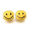 Alloy Enamel European Beads MPDL-F020-05P-1