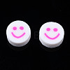 Handmade Polymer Clay Beads X-CLAY-N008-040F-2