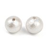 Compressed Cotton Pearl Beads WOVE-V001-A01-8mm-2