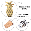 2Pcs 2 Style Zinc Alloy Wine Stoppers FIND-GF0011-17A-5