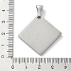 Christmas 304 Stainless Steel Pendants STAS-Z098-44P-3