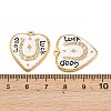 304 Stainless Steel Enamel Pendants X-STAS-C158-12G-01-3