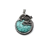 Synthetic Turquoise  Pendants PW-WG6C7F0-26-1