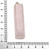 Natural Rose Quartz Big Pendants G-F820-03P-05-3