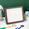 Natural Wood Medal Display Frame AJEW-WH0248-420B-5