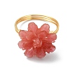 Synthetic Shell Dyed Finger Rings RJEW-JR01057-4