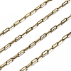 Brass Paperclip Chains X-CHC-S008-001C-AB-2