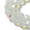 Imitation Jade Glass Beads Strands EGLA-A035-J8mm-L06-3