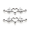 Tibetan Style Alloy Links/Connectors PALLOY-T090-93AS-1