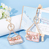 1Pc Women Handbag Pendant Keychains KEYC-AR0001-32-4