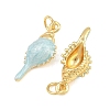 Brass Enamel Pendants KK-CBA3297-04B-G03-2