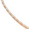 Braided Polycotton Cord Necklaces Making MAK-F038-B19-G-2