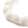 Synthetic Coral Carved Beads Strands CORA-C003-13B-03-3