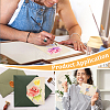 50Pcs Wood Pulp Watercolor Paper DIY-WH0671-347B-5