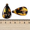 Epoxy Resin Pendants RESI-S09-01J-RS-3