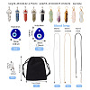 DIY Pendant Necklace Making Kits DIY-TA0001-39-58